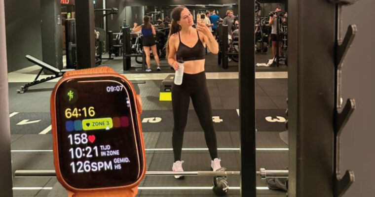 Deze schattige roze vriend maakte zelfs van mij een fitgirl